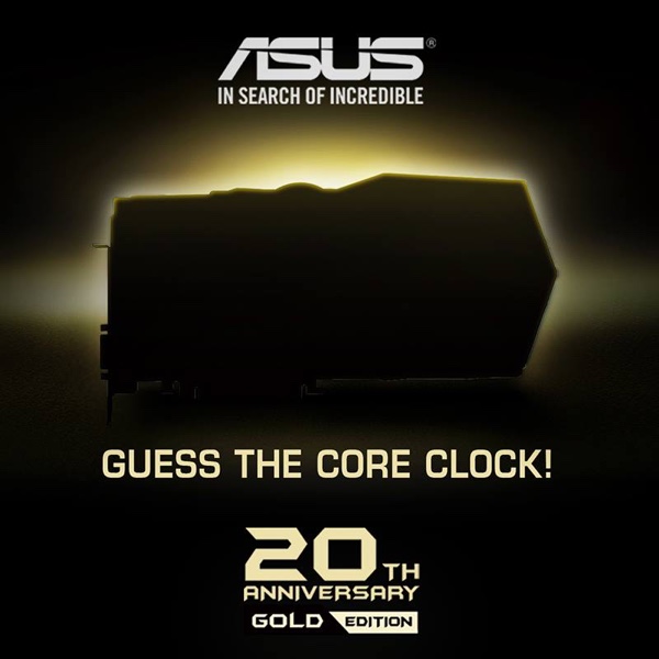 Facebook-Teaser von ASUS zu einem neuen Modell der GeForce GTX 980