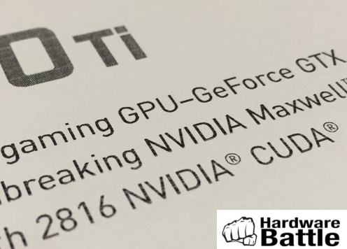 Marketing-Material zur GeForce GTX 980 Ti (Bild: Hardware Battle)