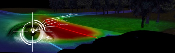 Opel Eye-Tracking-Technologie zur Anpassung des adaptives Lichtes