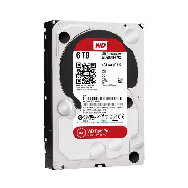 Western Digital Red Pro mit 6 TB