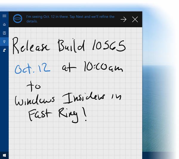 Windows 10 Insider Preview Build 10565