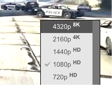 Youtube erlaubt die Video-Wiedergabe in 8K