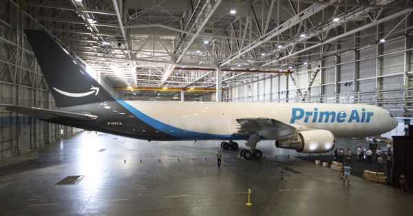 Amazon One: Boing 767 mit eigener Lackierung