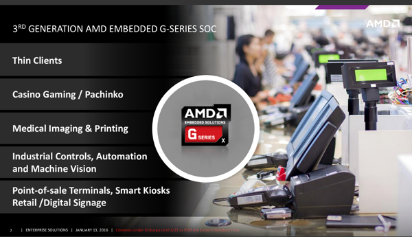 AMD Embedded G-Series SoCs