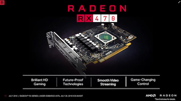 Präsentation zur Radeon RX 470 und 460