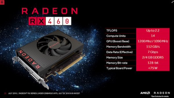 Präsentation zur Radeon RX 470 und 460