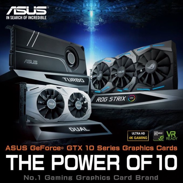 Die Modelle der GeForce GTX 1060 von ASUS