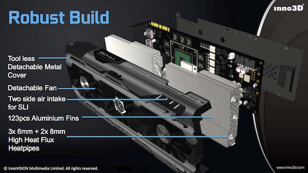 Inno3D iChill GeForce GTX 1080 Vorstellung