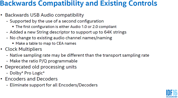 Intel USB Typ-C Digital Audio Technologie