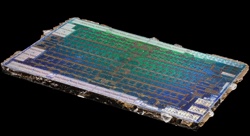 Die-Shot der Polaris-10-GPU von AMD