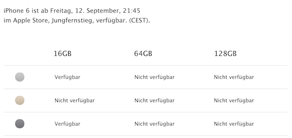 apple vorbestellung iphone6 jungfernstieg k