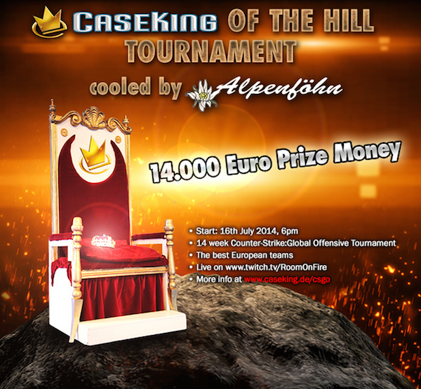 caseking of the hill turnier k