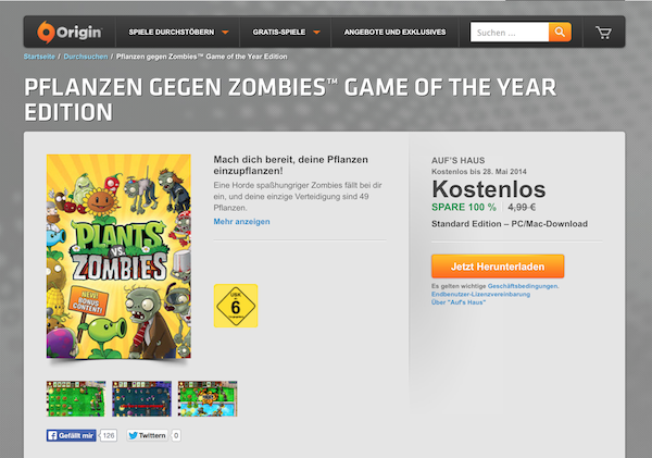 ea origin pvz gratis k