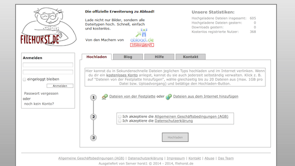 filehorst start k