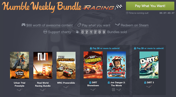 humble weekly bundle-racin dirt k