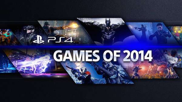 sony ps4 gamesof2014 k