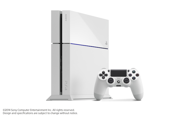 sony ps4 white k