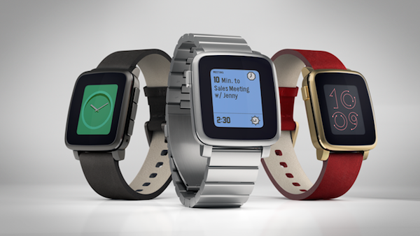 kickstarter pebble time steel k