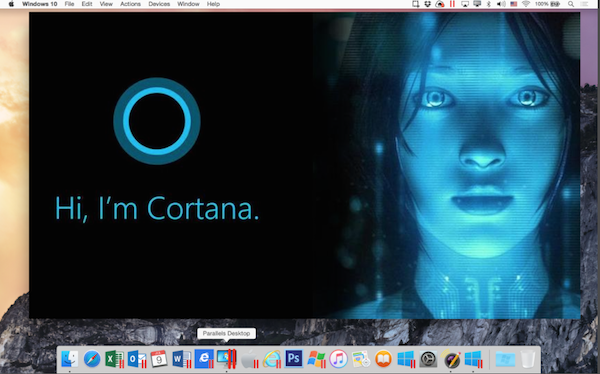 parallels desktop11 cortana k