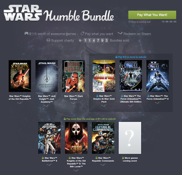 starwars humblebundle k