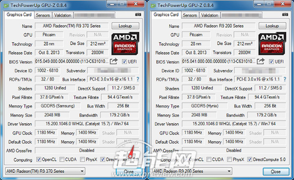 videocardz r9 370x gpuz rumor k