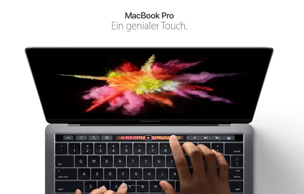 Apple MacBook Pro Touch Banner