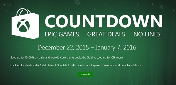 xbox countdown sale 2015