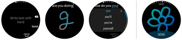 Samsung Gear S2 Value Pack Update Messaging