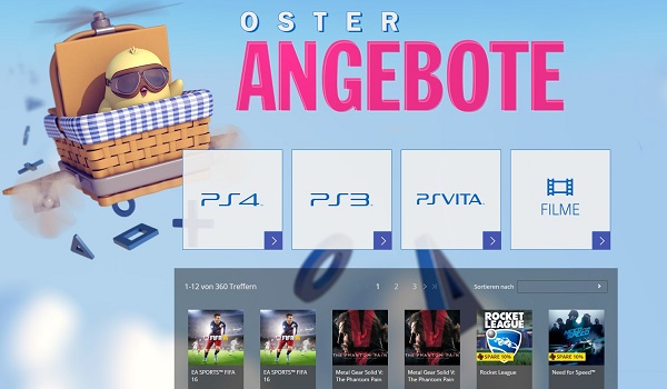 playstation oster angebote 2016