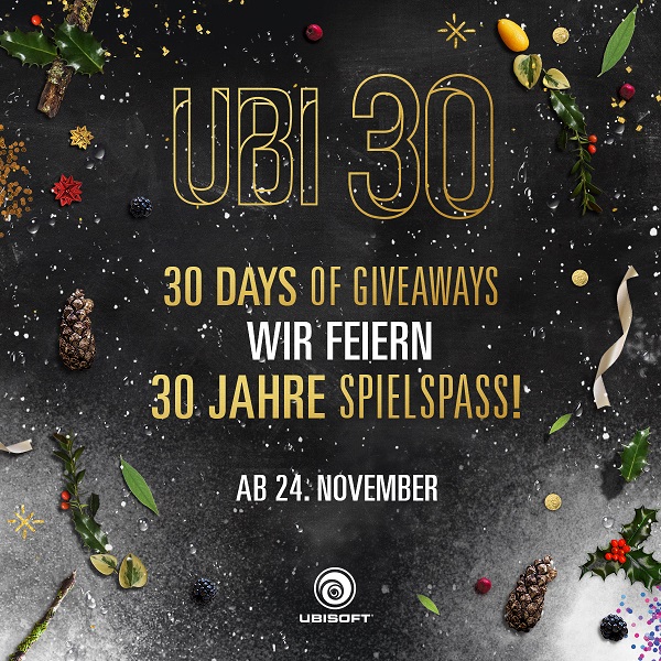 UBI30 30DaysofGiveaways