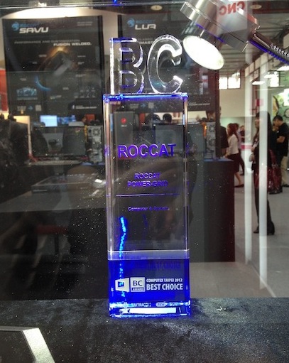 Best-Choice Award für Roccat auf der Computex 2012