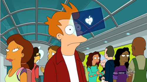 Das EyePhone aus Futurama - Attack of the Killer App (Staffel 7 Episode 3)