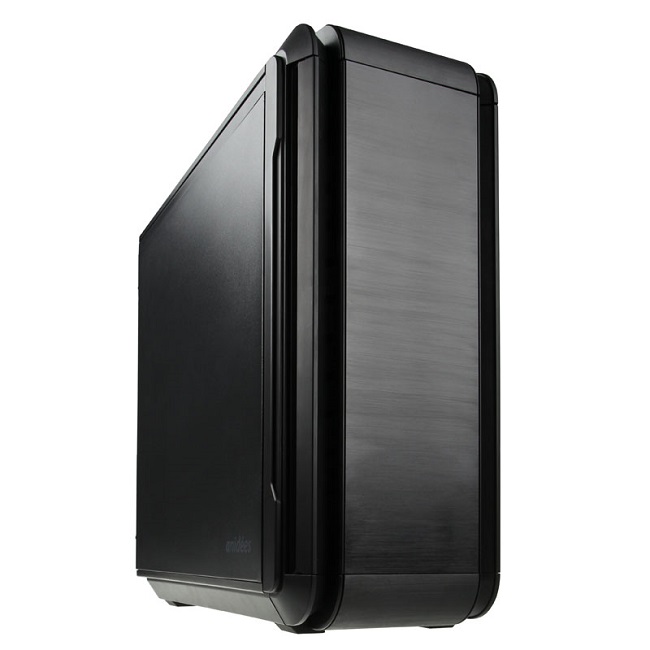 anidees AI-4B Micro-ATX Gehäuse - schwarz 1