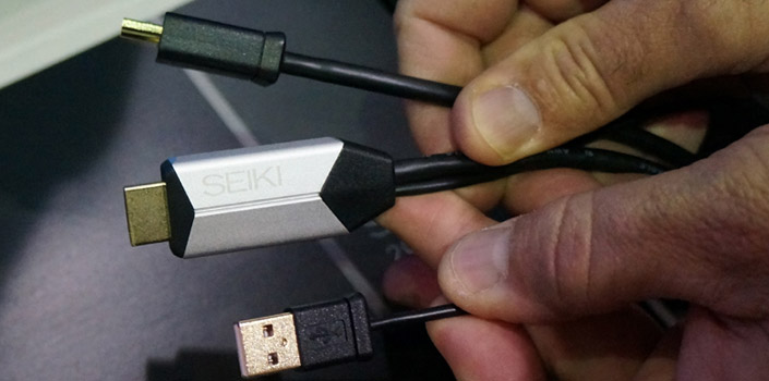 Seiki Upscaler HDMI-Kabel