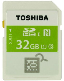 toshiba sd nfc speicherkarte