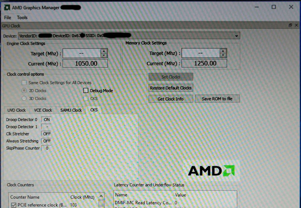 AMD Polaris10 GManager 1