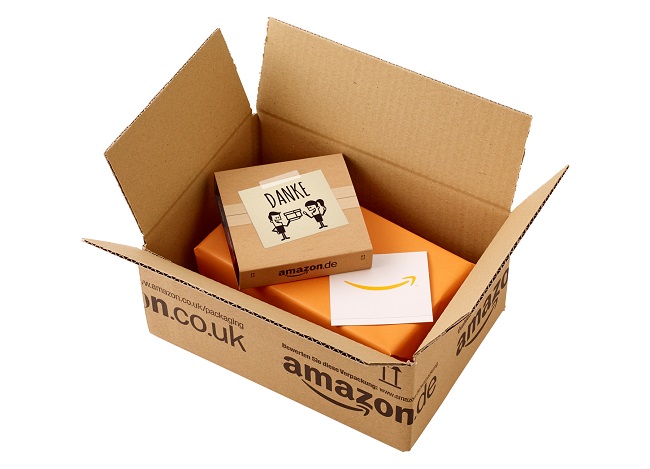 Danke lieber Nachbar Amazon.de Geschenkaktion Schokolade im Paket