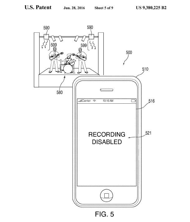 apple patent kamera