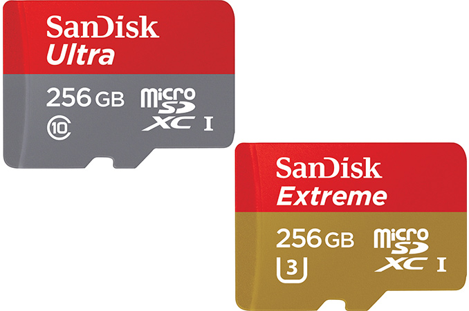 sandisk micro sdxc 256gb