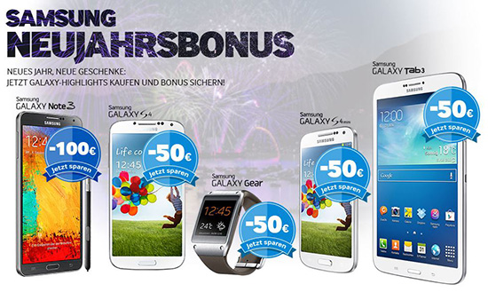 Samsung Neujahrsbonus