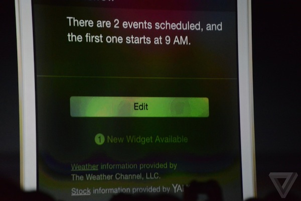 ios8 widget