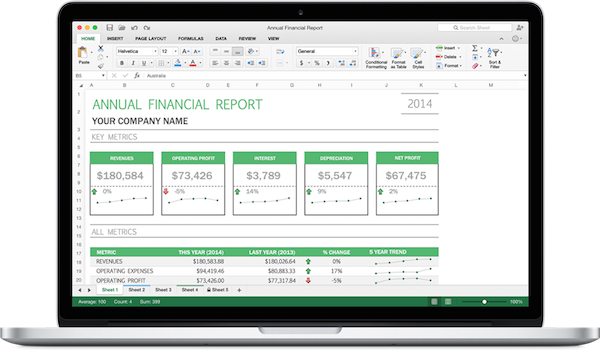 Excel für Mac 2016: Zu den Verbesserungen zählen Retina-Unterstützung und Teamarbeit