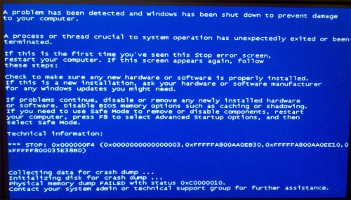 crucial bsod1