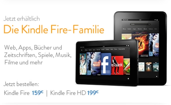 kindle fire verfügbar