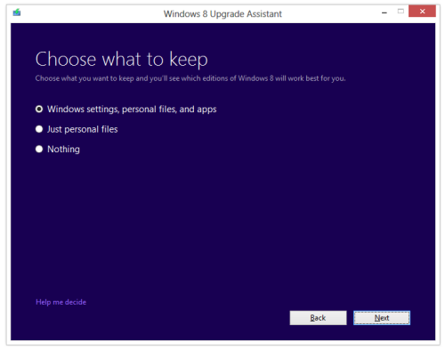 win 8 upgrade