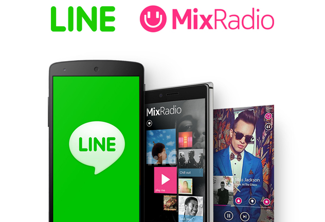 LINE and MixRadio feat