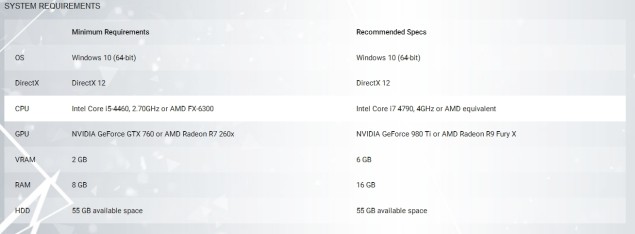 quantum break pc. 635x234