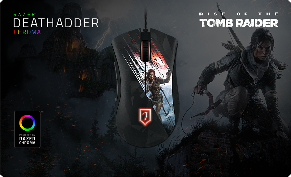 razer tomb raider deathadder chroma hero