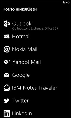 WindowsPhone Exchange