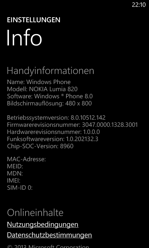 Windows Phone 8 GDR3